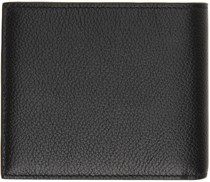 Balenciaga Black Cash 'Paris' Logo Bifold Wallet Balenciaga