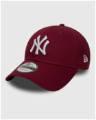 New Era League Essential 9 Forty New York Yankees Red - Mens - Caps