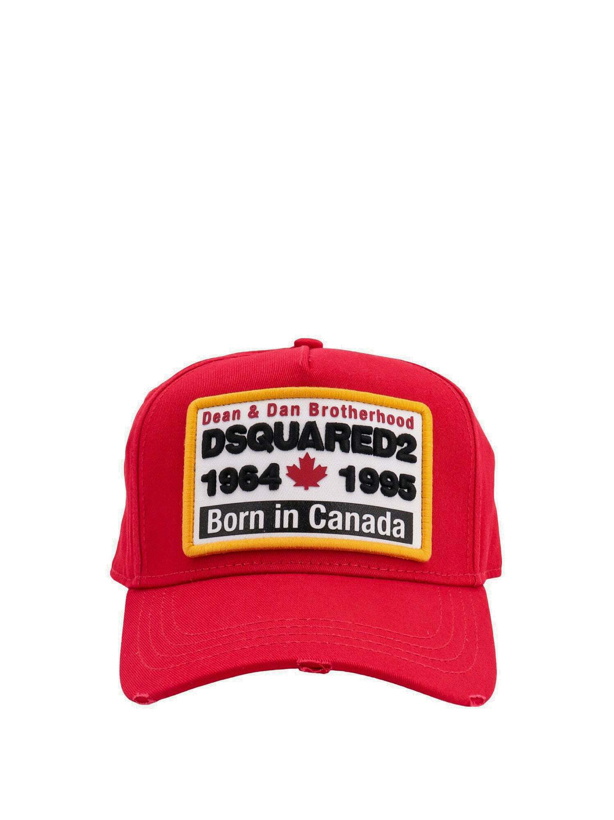Photo: Dsquared2   Hat Red   Mens
