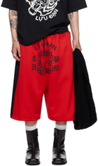 LU'U DAN Red CLOT Edition Basketball Shorts