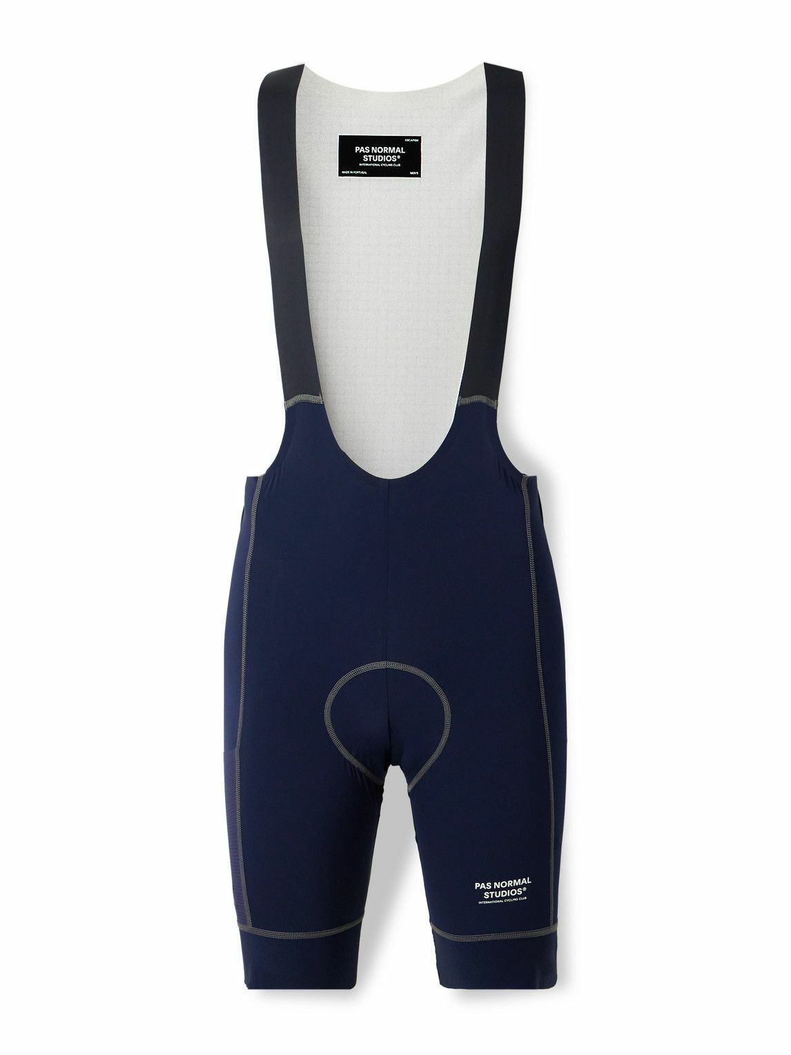 Pas Normal Studios - Escapism Light Logo-Print Cycling Bib Shorts