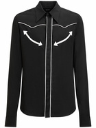 BALMAIN - Western Lyocell Shirt