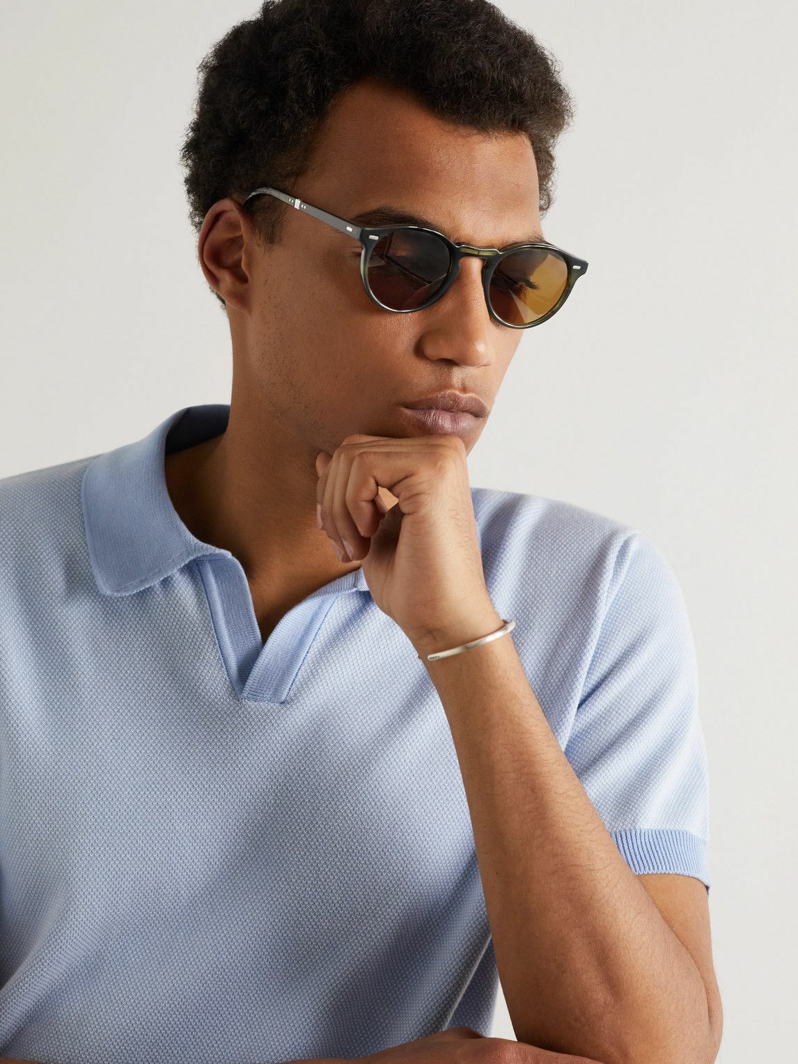 Oliver Peoples - Gregory Peck 1962 Foldable Round-Frame Acetate