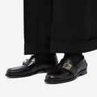 Gucci Men's GG Buckle Loafer in Black