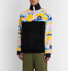 Loewe - Eye/LOEWE/Nature Colour-Block Fleece Half-Zip Sweatshirt - Multi