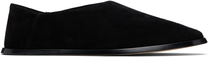 Photo: Fear of God Brown Slip On Loafers