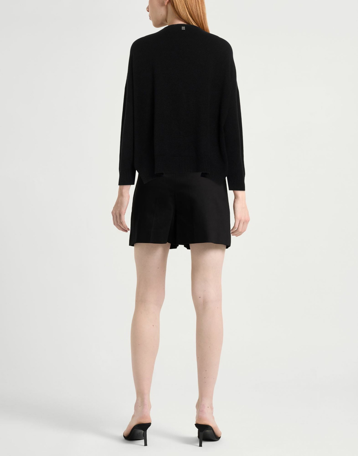 Manila Grace Womens Cardigan in Black