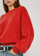 Khaite Margaux Cashmere Jumper Orange