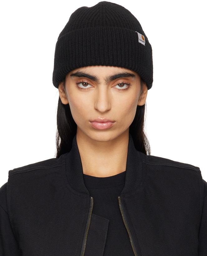 Photo: Carhartt Work In Progress Black Gabe Beanie
