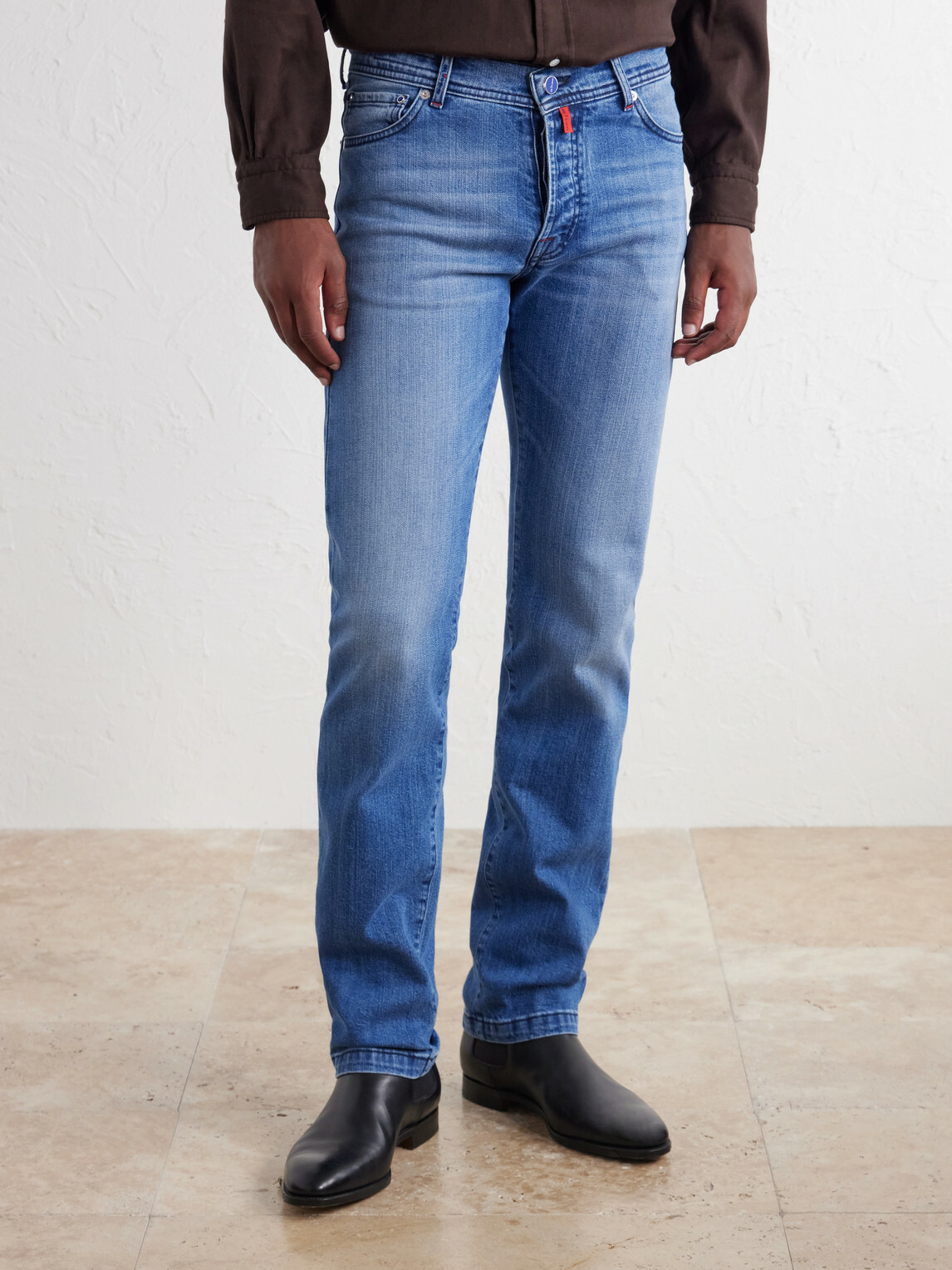 Kiton - Straight-Leg Jeans - Blue