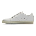 Lanvin Off-White Perforated Sneakers