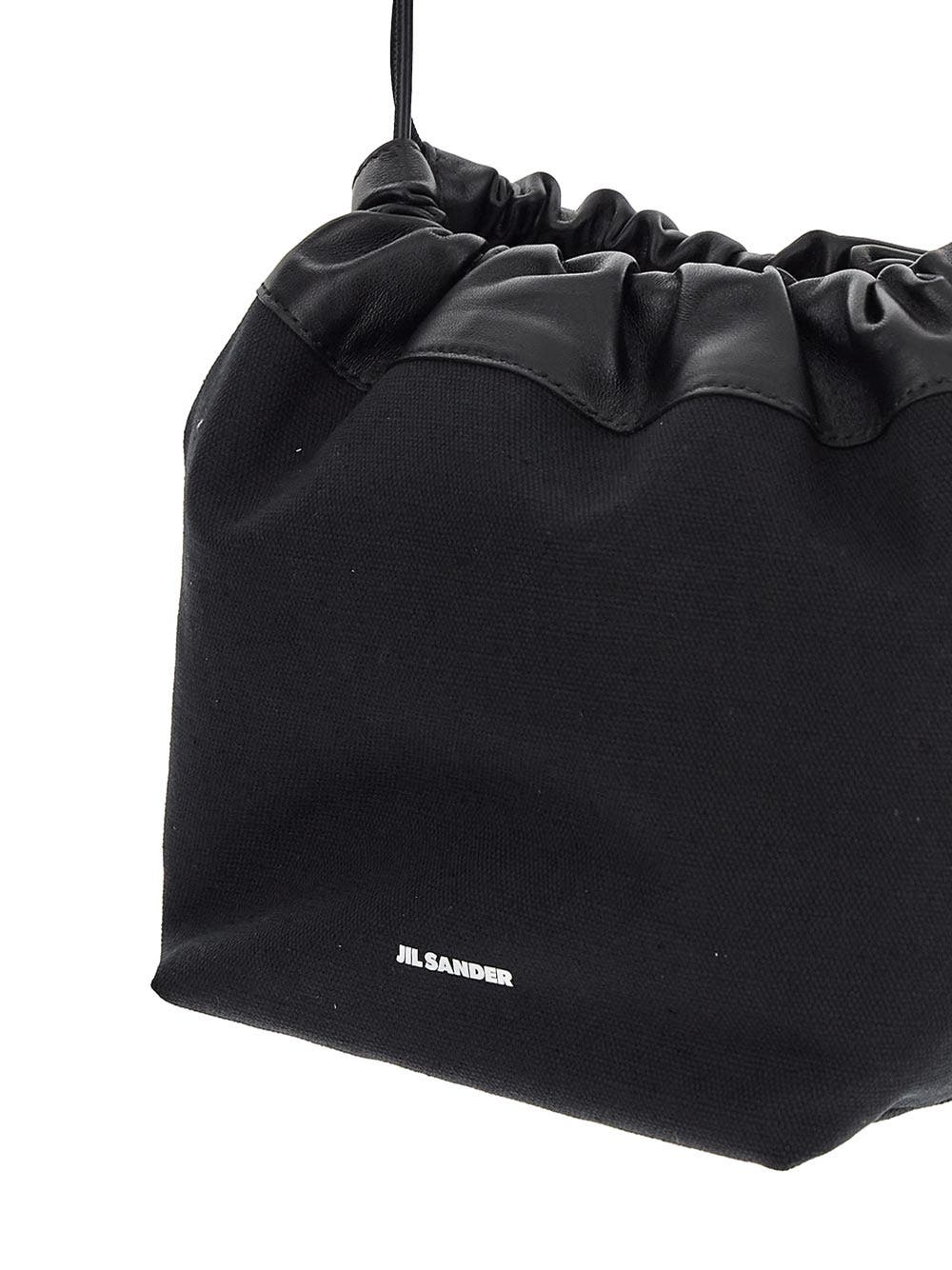 Casual Nylon Padded Women Shoulder Bags Quilted Drawstring Crossbody Bag Vintage Bucket Bag Small Tote Female Purses Winter