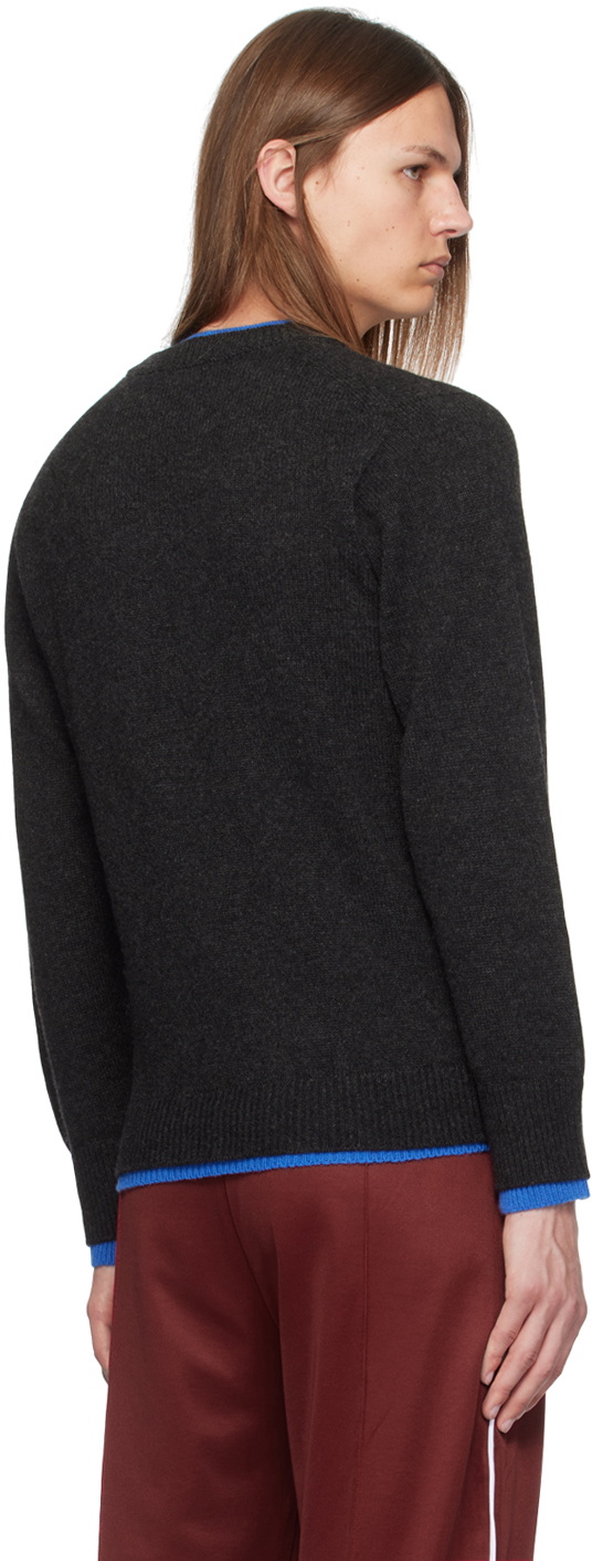 Wales Bonner Black Steady Knit Sweater