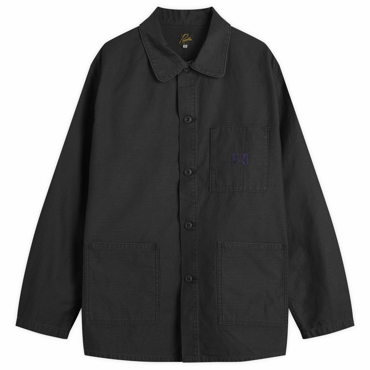 NEEDLES×AWGE Reversible Work Jacket AWGE × Needles AWGE x Needles Reversible Work Jacket | Grailed
