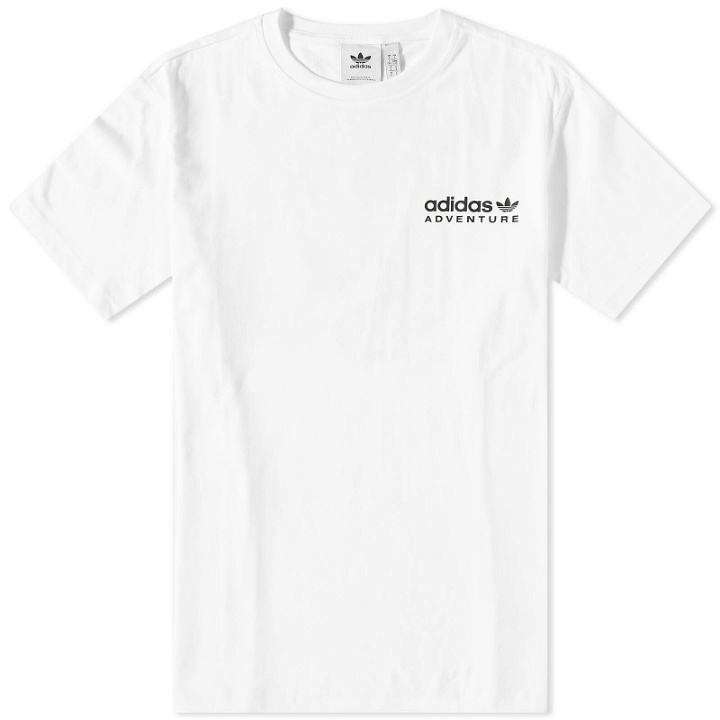Photo: Adidas Men's Adventure T-Shirt in White