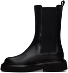 Max Mara Black English Chelsea Boots