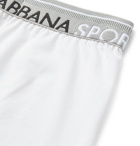 Dolce & Gabbana - Stretch-Cotton Boxer Briefs - White