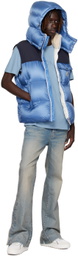 Moncler Blue Oust Down Vest