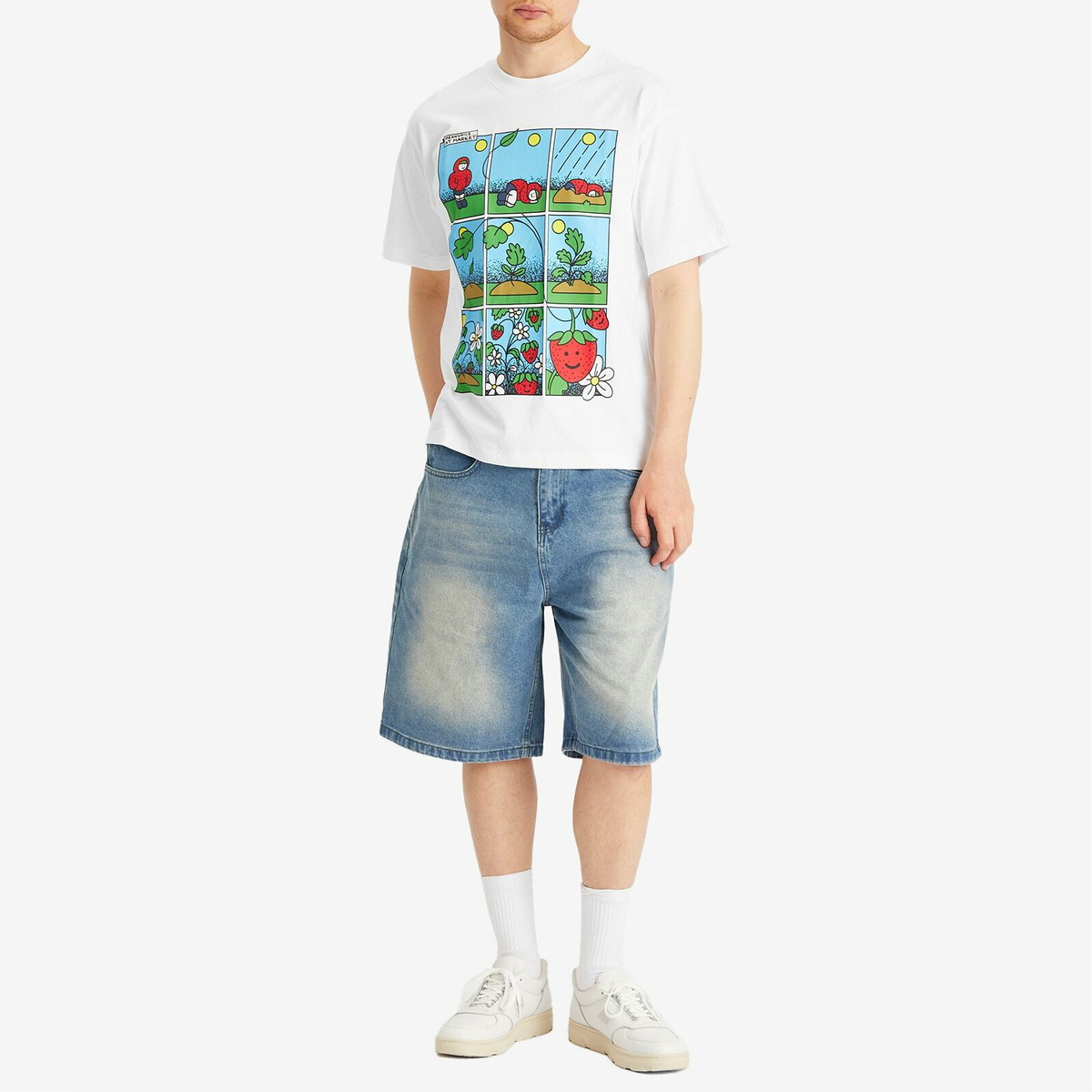 MARKET Men's Abundance Comic T-Shirt in White