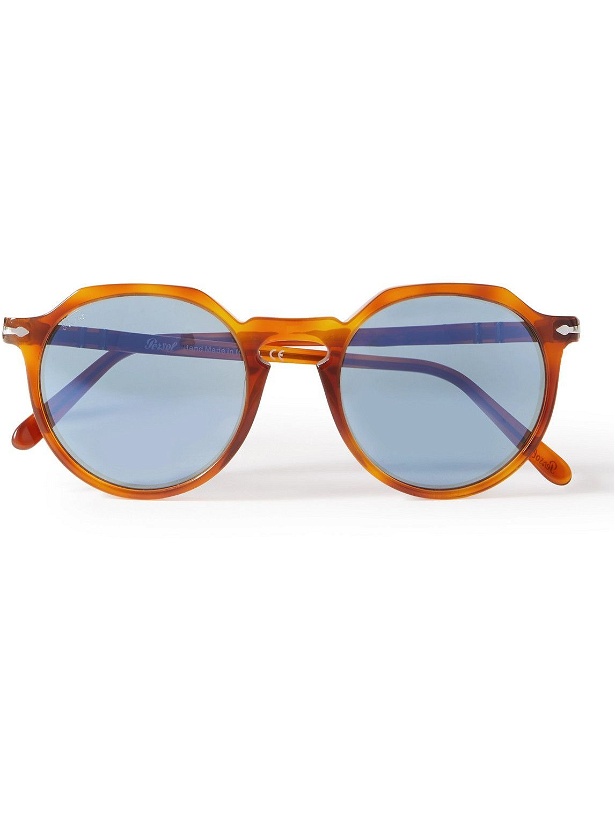 Photo: Persol - Round-Frame Tortoiseshell Acetate Sunglasses