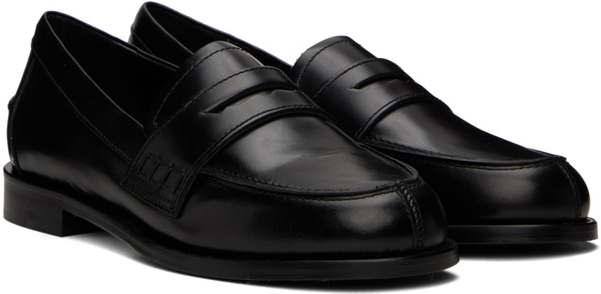 Aeyde Black Oscar Loafers