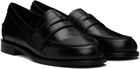 Aeyde Black Oscar Loafers
