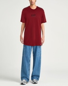 Ea7 Mens T-shirt Burgundy