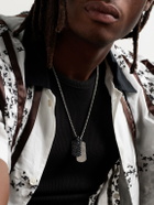 David Yurman - Chevron Titanium Diamond Pendant