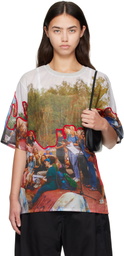 Bless Multicolor Embellished Holidaychorus T-shirt