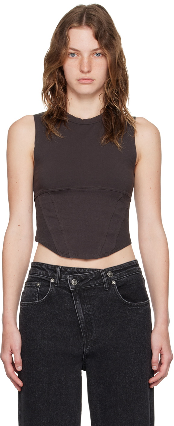 Ksubi Black Staged Tank Top