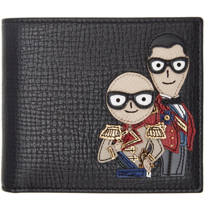 Photo: Dolce and Gabbana Black Knight Designers Wallet