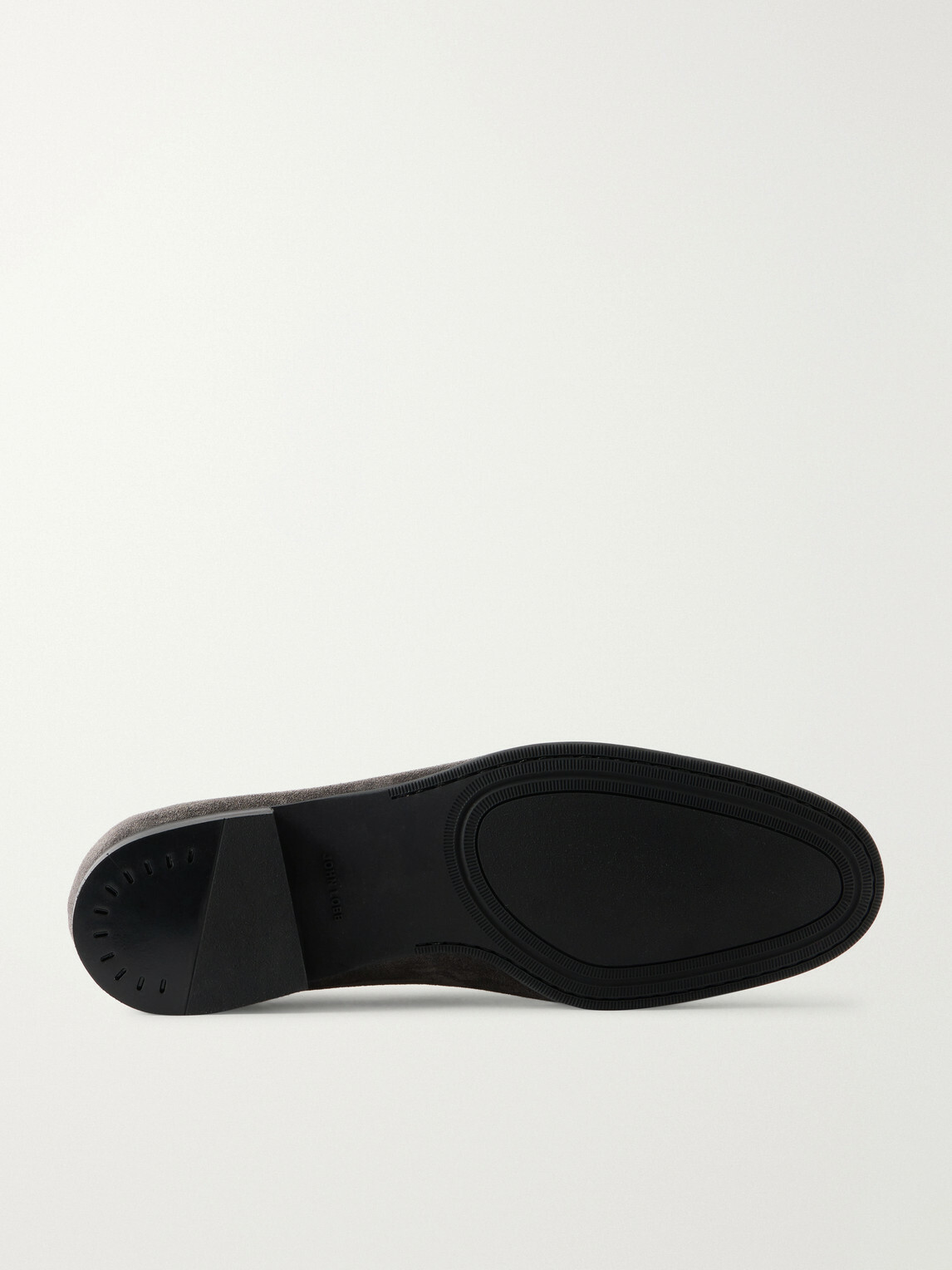 John Lobb - Tyne II Suede Loafers - Gray