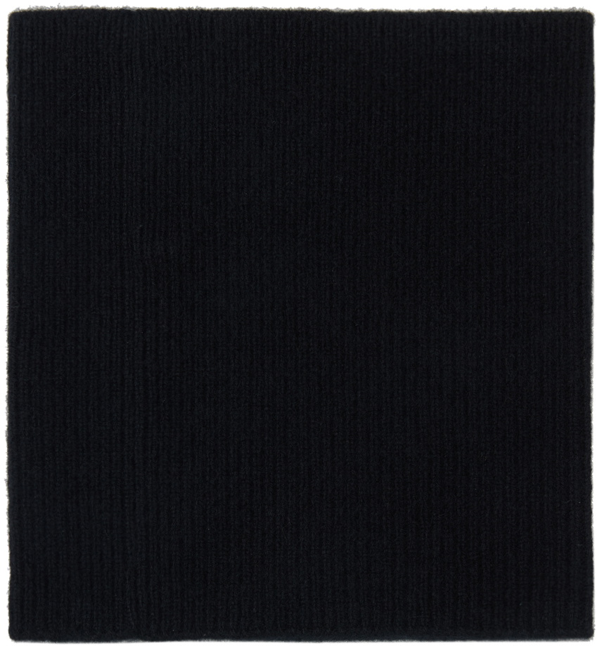 AURALEE Black Cashmere Neck Warmer