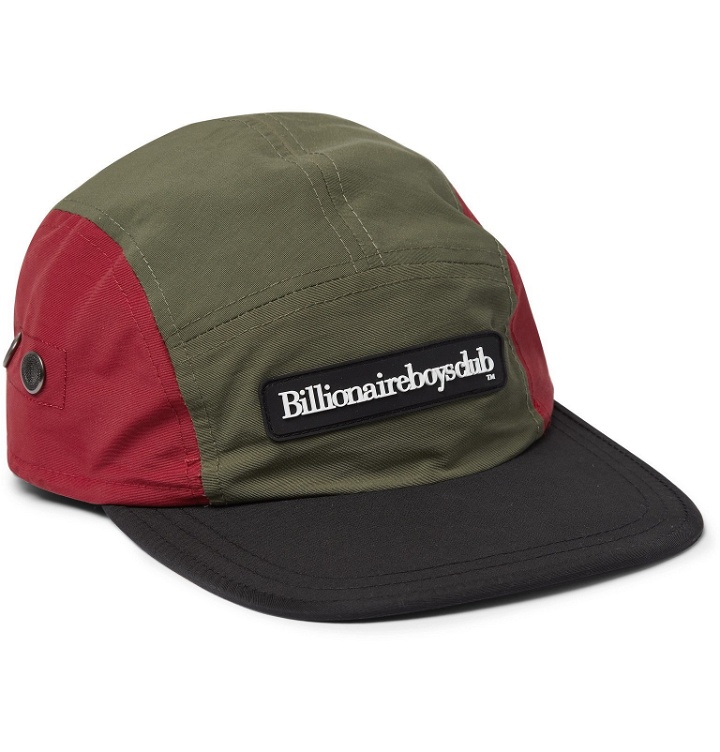Photo: Billionaire Boys Club - Logo-Appliquéd Colour-Block Nylon Baseball Cap - Green