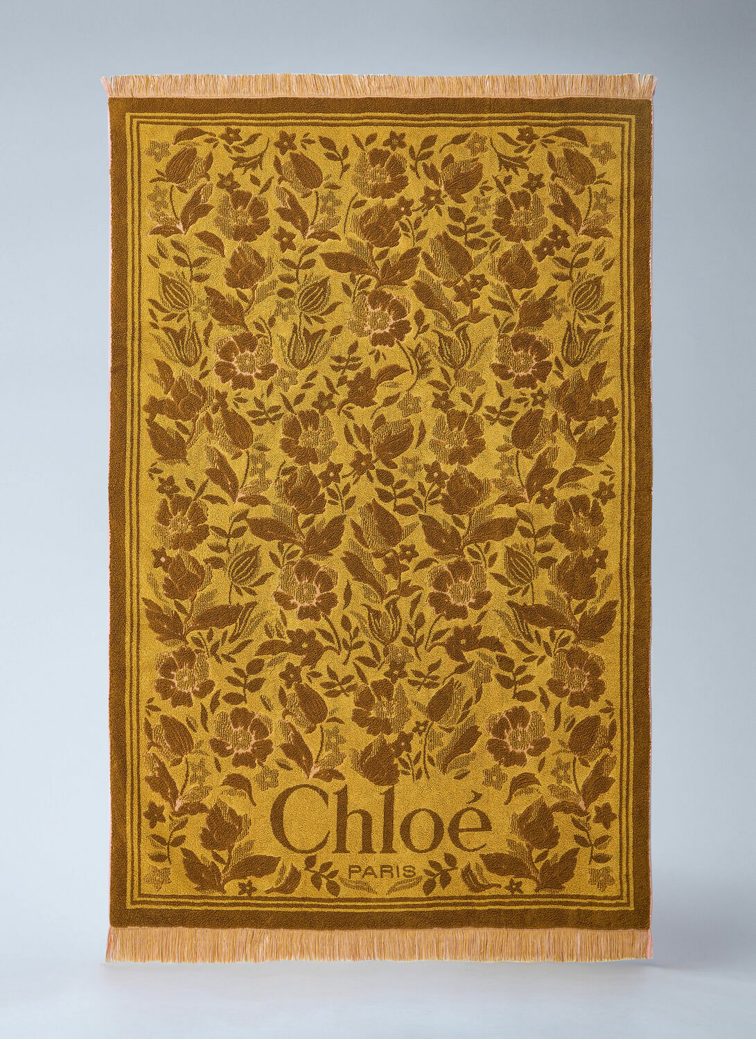 Chloé Logo Motif Beach Towel