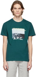 A.P.C. Green Stanley T-Shirt