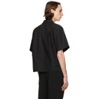 Recto Black Wide Short Sleeve Shirt
