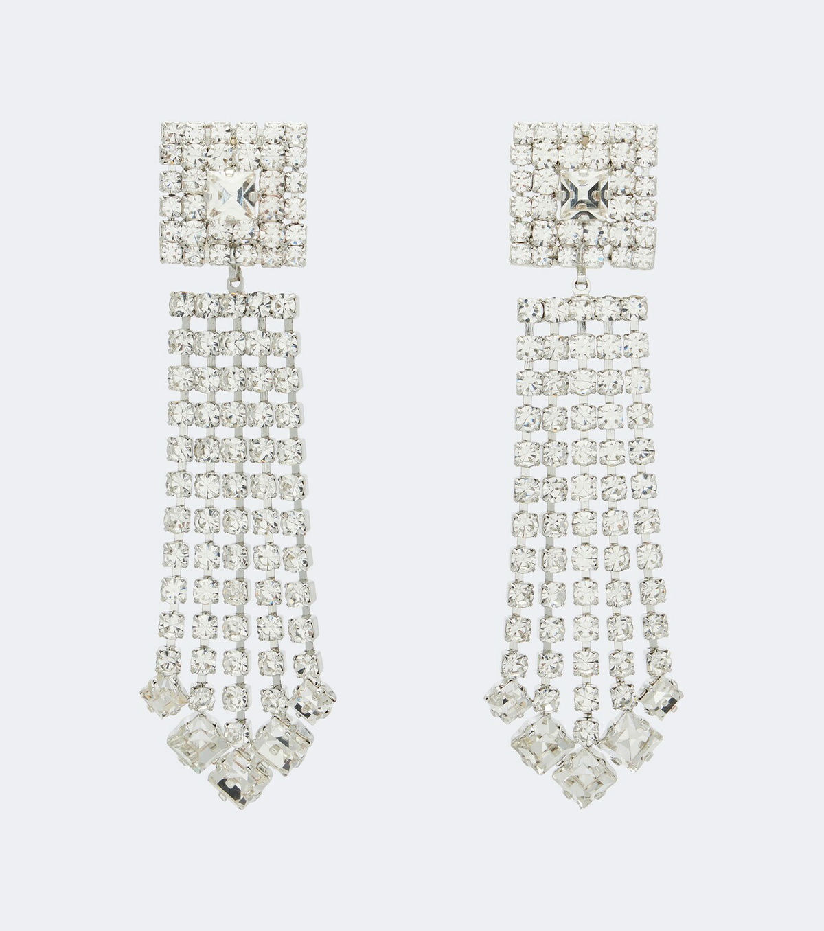 Magda Butrym Crystal-embellished drop earrings