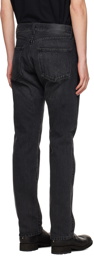 UNDERCOVER Black Five-Pocket Jeans