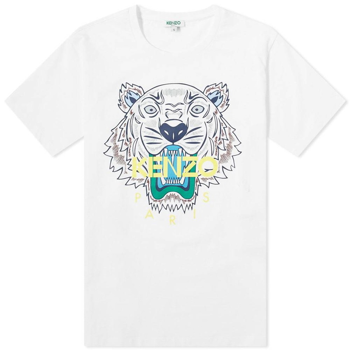 Photo: Kenzo Classic Tiger Print Tee