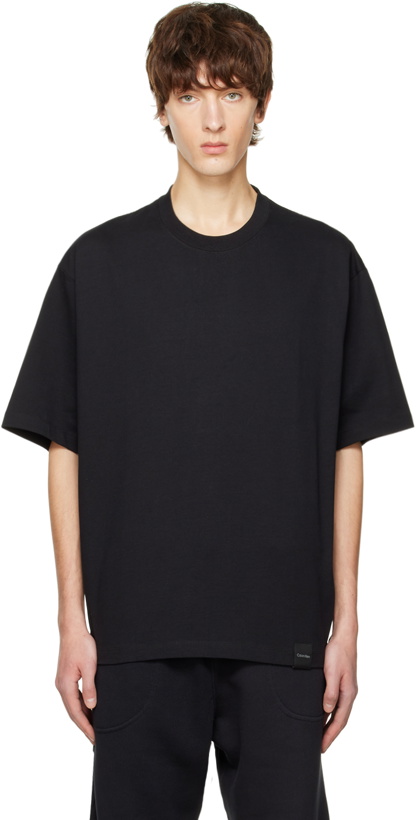 Photo: Calvin Klein Black Printed T-Shirt