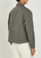 Frame Canvas Jacket Dark Grey