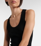 The Row Cendrea ribbed-knit cotton tank top