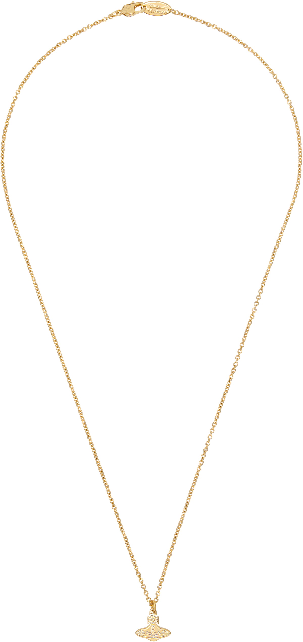 Vivienne Westwood Gold Mayfair Large Orb Pendant Necklace Vivienne