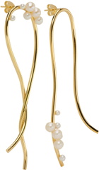 Completedworks Gold Pearl Wild Relatives Earrings