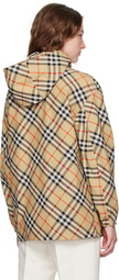 Burberry Beige Check Jacket