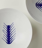 Cassina x Ginori 1735 Arête set of 2 soup plates