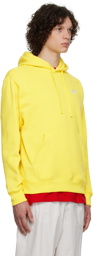 Nike Yellow Sportswear Club Hoodie