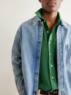 Drake's - Linen Shirt - Green