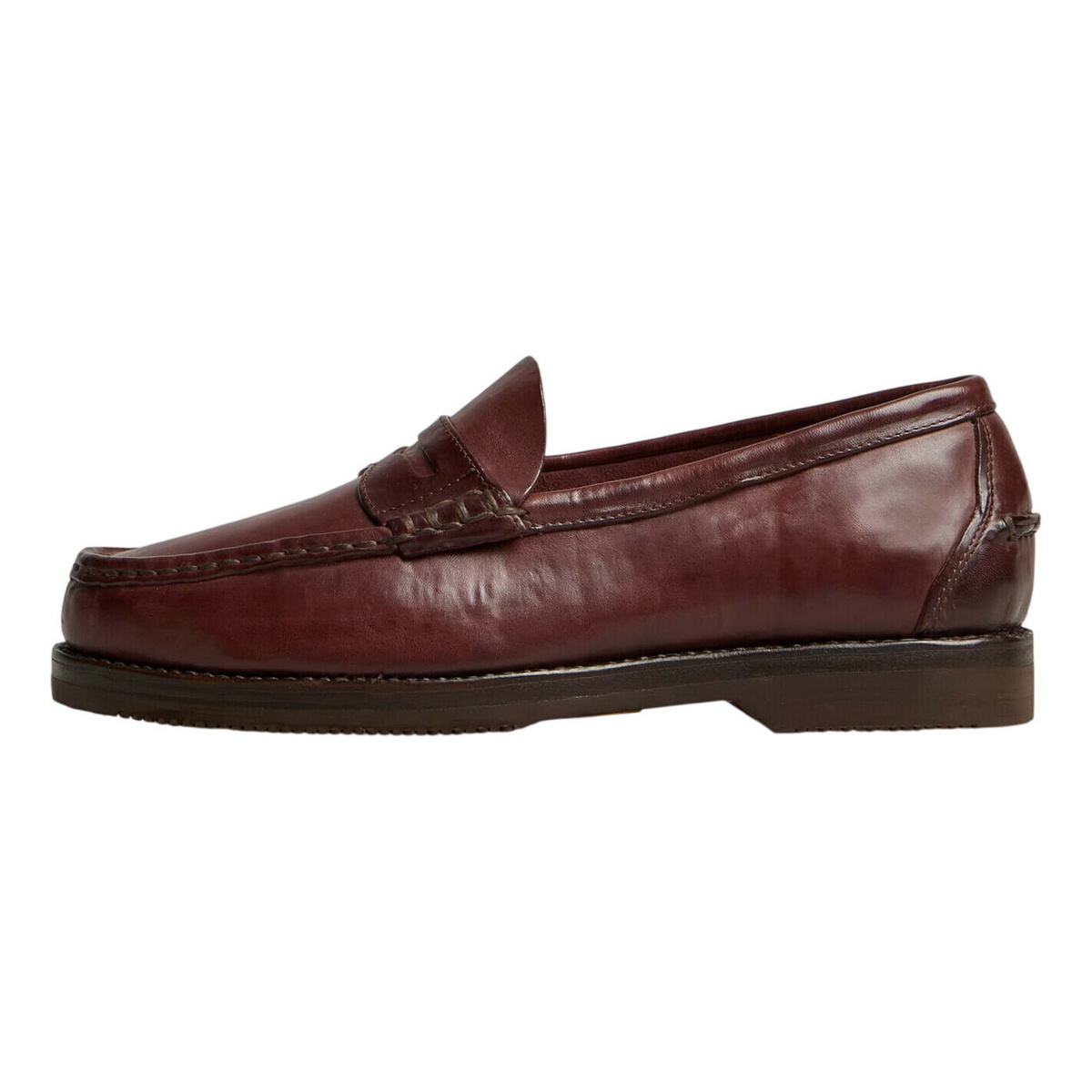 visvim Hockney Lo レザーローファー US9相当（27cm） Visvim - Hockney-Folk Suede Boat Shoes - Brown Visvim